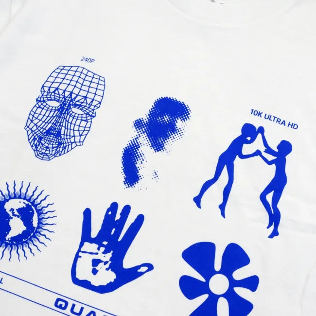 QUASI STATION TEE - WHITE