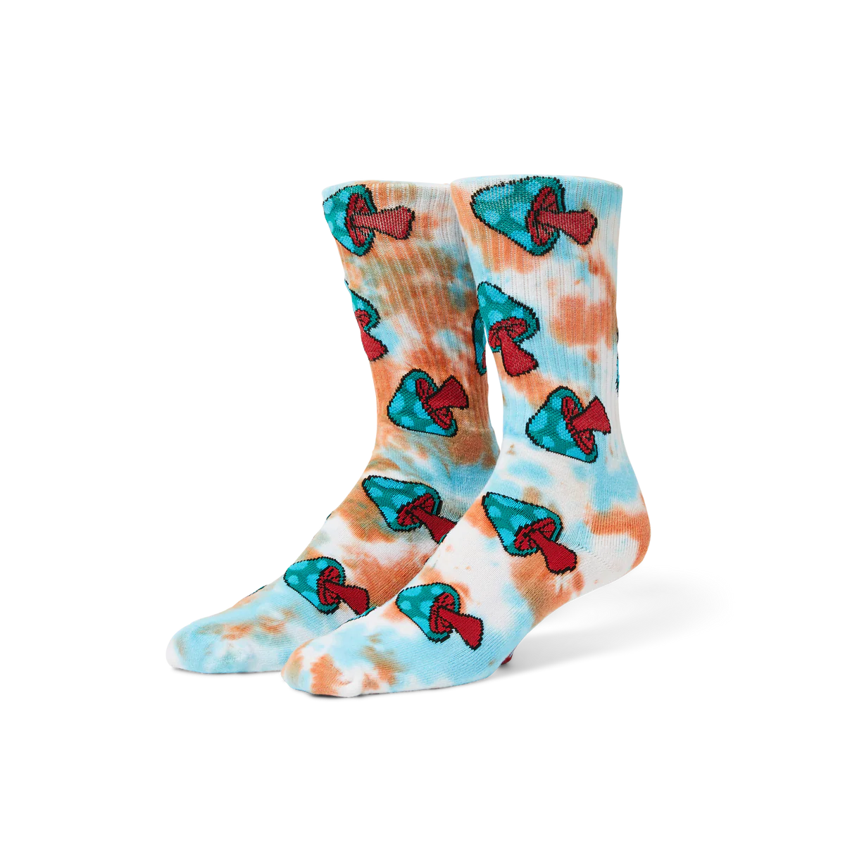 MICRODOSE TIEDYE SOCK - RED