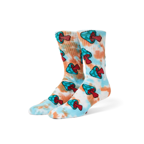 MICRODOSE TIEDYE SOCK - RED