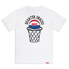 HOPPS x QUARTERSNACKS TEE - WHITE