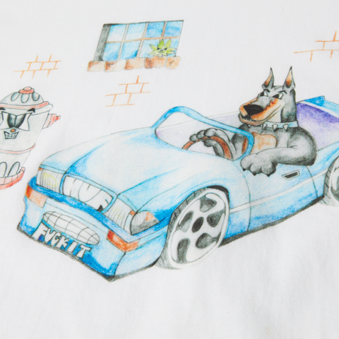 HUF ROAD DAWGS - WHITE
