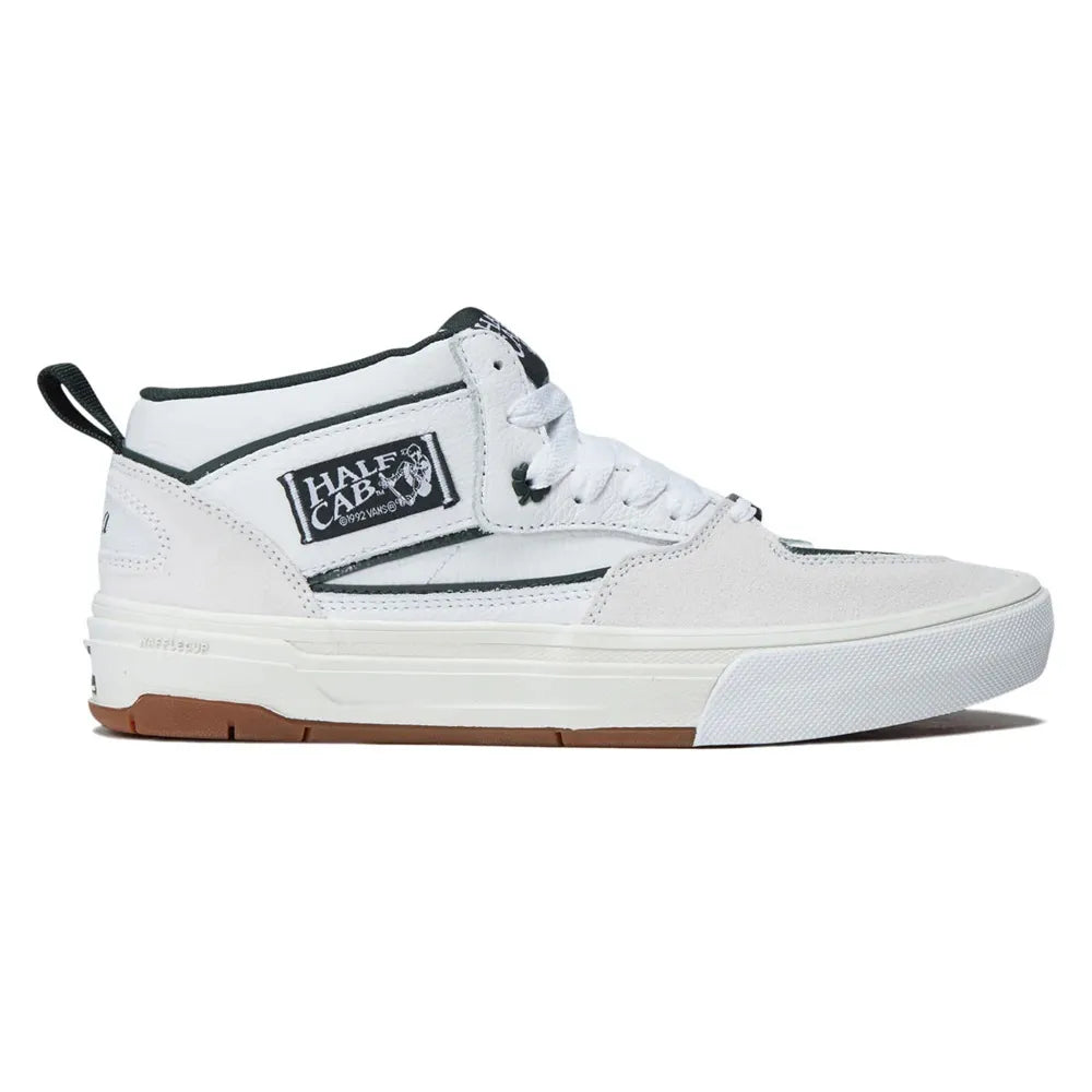 VANS - UNA SKATE HALF CAB WAFFLECUP SHOES WHITE /GUM