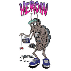 HEROIN NOLAN BUG STICKER