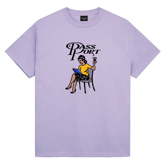 PASS~PORT MINIMAL OUTPUT TEE - LAVENDER