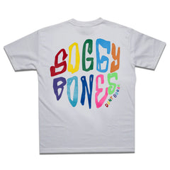 SOGGYBONES SCRIBBLE YOUTH TEE - WHITE