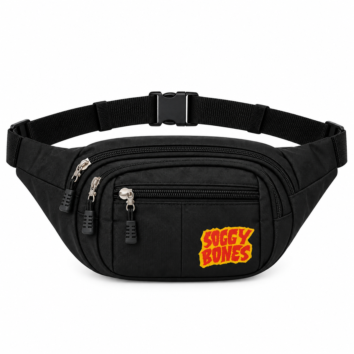 Soggy Bones Essential Days Bum Bag – Black