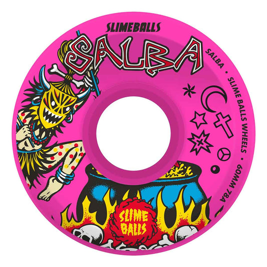 SLIME BALLS - SALBA WITCH DOCTOR 60MM 78A SKATEBOARD WHEELS