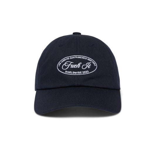 HUF ATELIER CREST 6 PANEL - NAVY