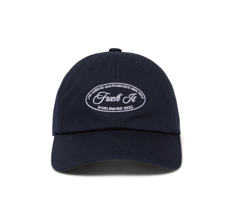 HUF ATELIER CREST 6 PANEL - NAVY