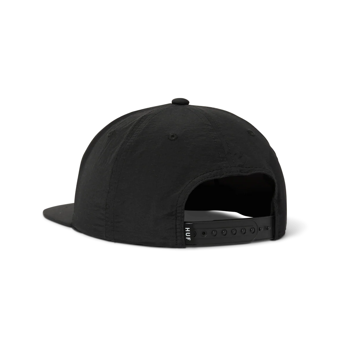 89 NYLON SNAPBACK HAT - BLACK