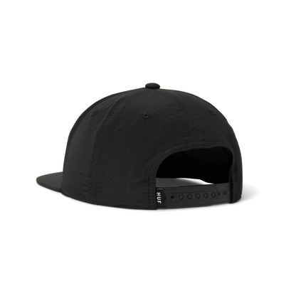 89 NYLON SNAPBACK HAT - BLACK