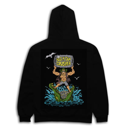 SOGGYBONES KEG ‘N’ CAN CRUSHER HOOD - Black