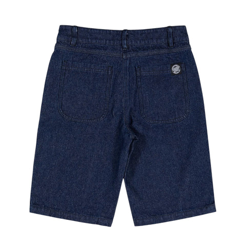 SANTA CRUZ EYEGORE BAGGY DENIM SHORTS YOUTH