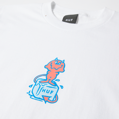 HUF MELT TEE - WHITE