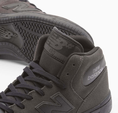 NEW BALANCE NUMERIC 480 HIGH - CHARCOAL / LEATHER