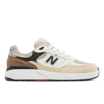 NEW BALANCE NUMERIC 933 SEA SALT BROWN SKATE SHOES