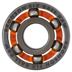 BRONSON SIX BALL RAW SHIELDLESS BEARINGS