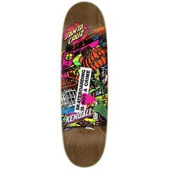 SANTA CRUZ DECK STREET ART VX JEFF KENDALL 9.0