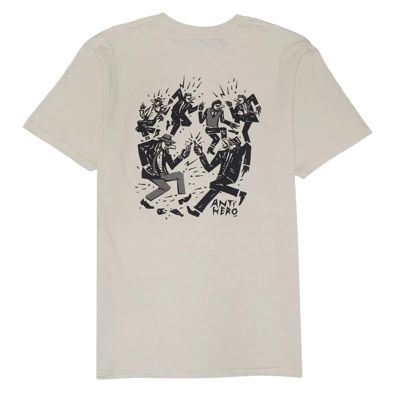 Anti Hero Ruder Bwoys tee - Bone