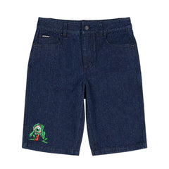 SANTA CRUZ EYEGORE BAGGY DENIM SHORTS YOUTH