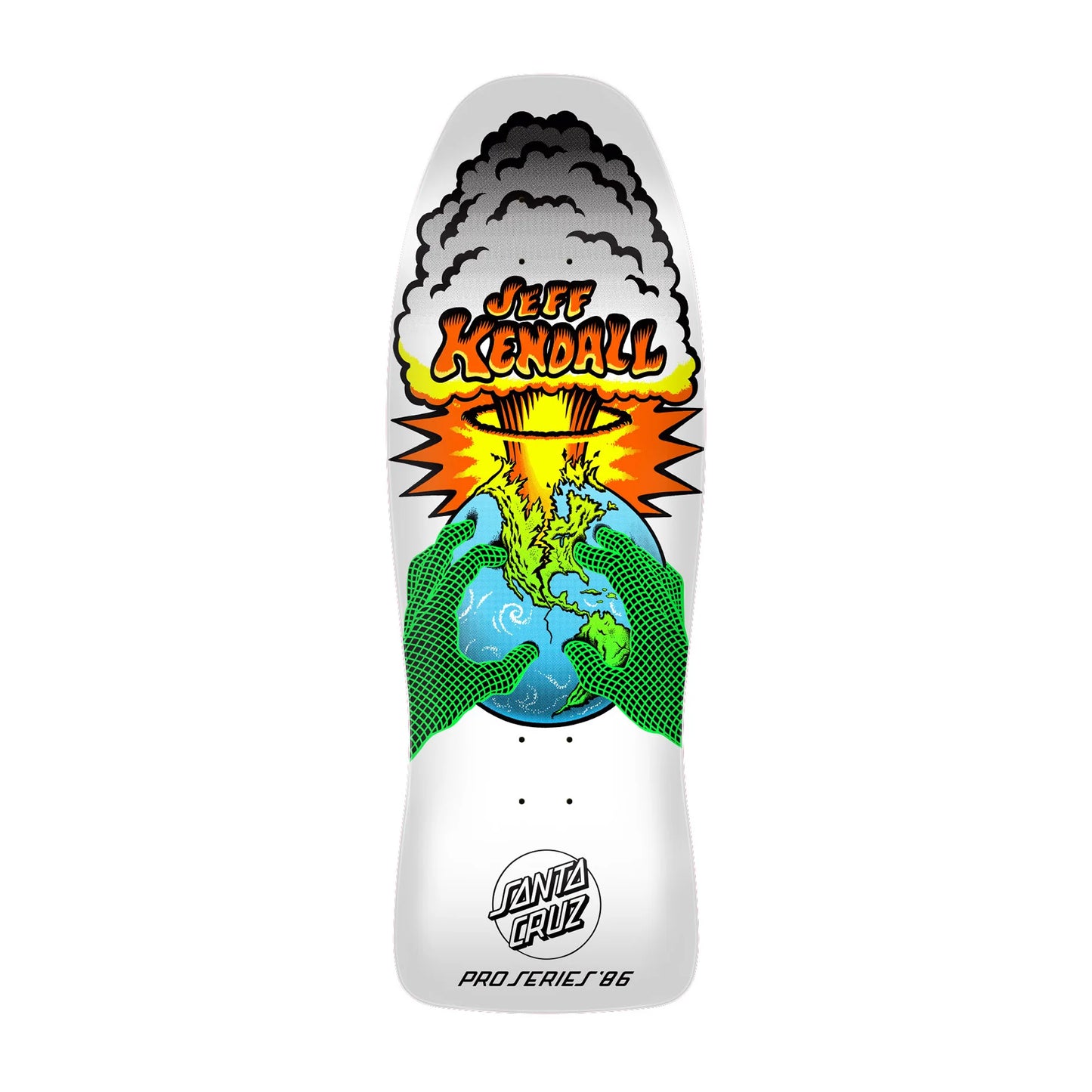 SANTA CRUZ - JEFF KENDALL END OF THE WORLD 10.0 REISSUE SKATEBOARD DECK