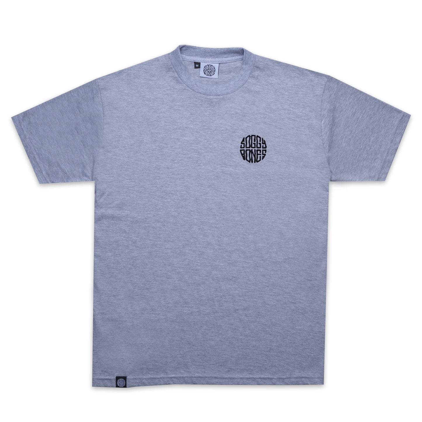 SOGGYBONES OG EMBROIDERED FRONT LG - GREY