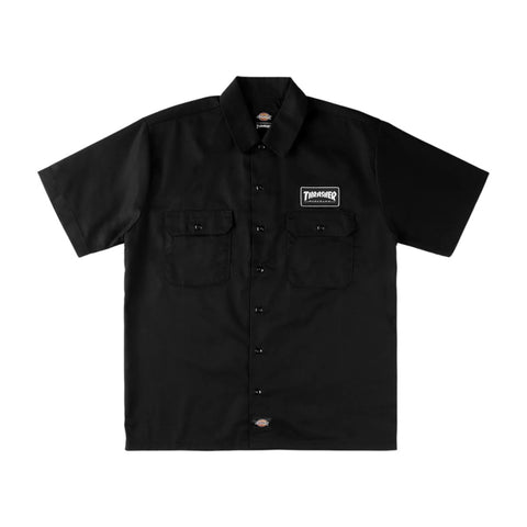 DICKIES X THRASHER SS SHIRT - BLACK