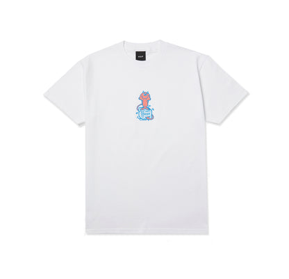HUF MELT TEE - WHITE