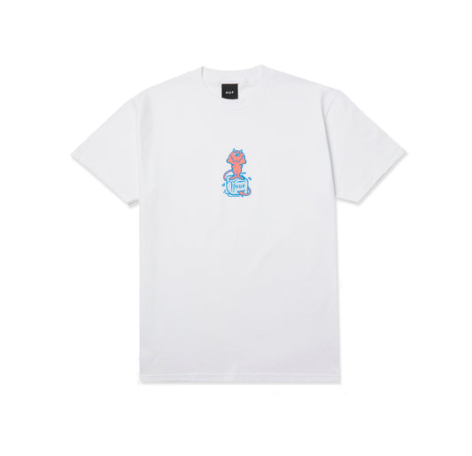 HUF MELT TEE - WHITE