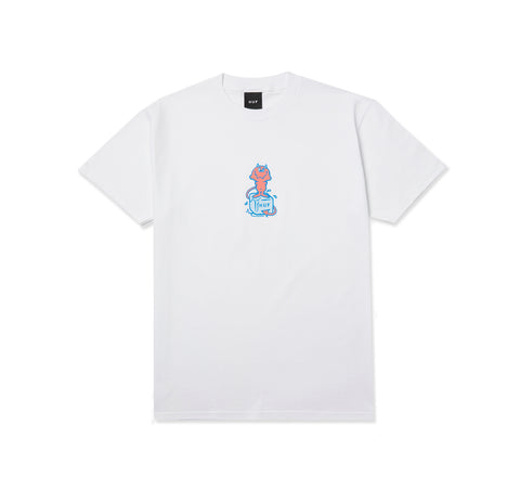 HUF MELT TEE - WHITE