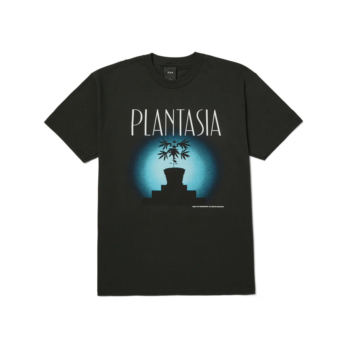 HUF PLANTASIA - VINTAGE BLACK
