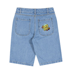 SANTA CRUZ SUMMER 76 BAGGY DENIM SHORTS YOUTH