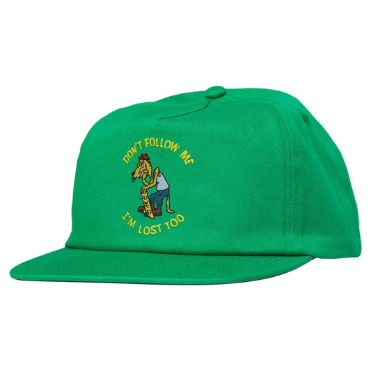 Anti Hero ‘I’m lost too’ Jalopi cap - green