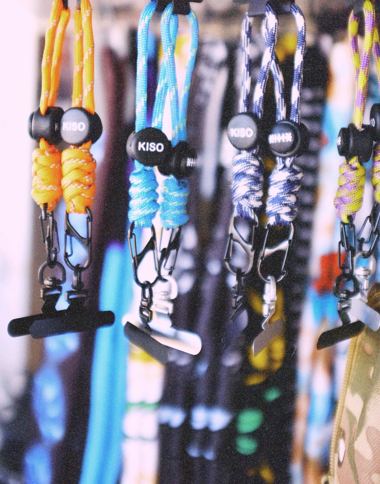 KISO 12cm Phone Connector Lanyard – Paracord Keychain