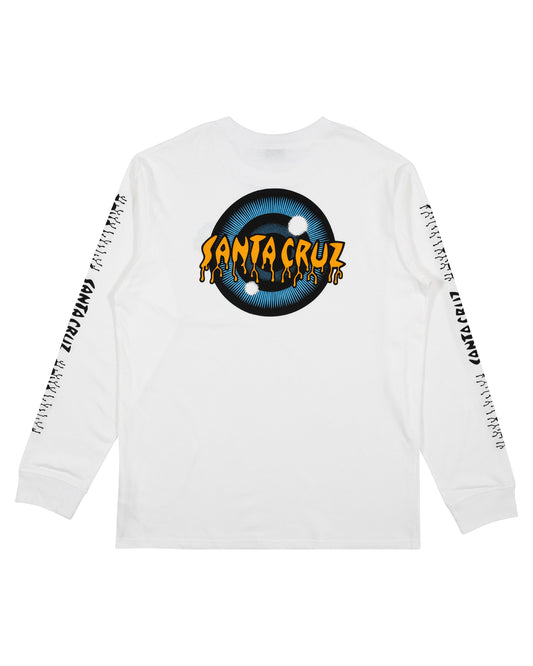 Santa Cruz Roskopp Iris longsleeve tee - White