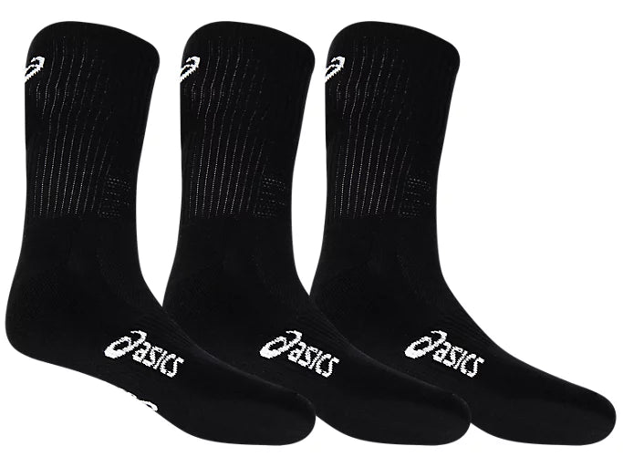 ASICS PACE CREW SOCK 3-PACK / BLACK