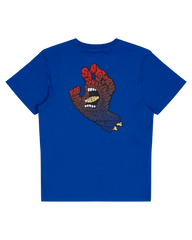 SANTA CRUZ LETTER HAND TEE - COBALT