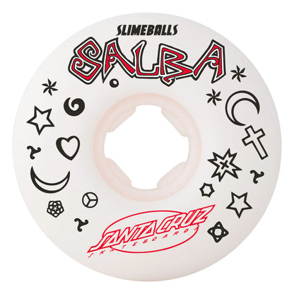 Slimeballs Wheels – 56mm Salba Witch Doctor Reissue Chubbies White 99a