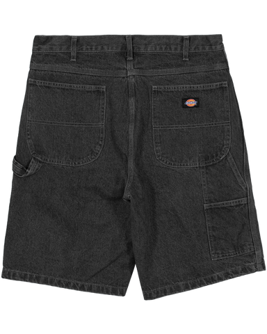 Dickies YOUTH DX200Y denim carpenter short - rinsed black