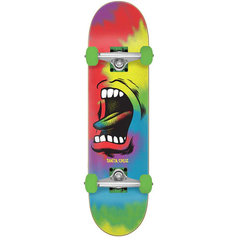 SANTA CRUZ - BIG MOUTH TIE DYE 8.0 COMPLETE SKATEBOARD