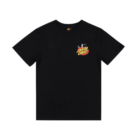 SANTA CRUZ GREMLIN PAYROL YOUTH TEE - BLACK