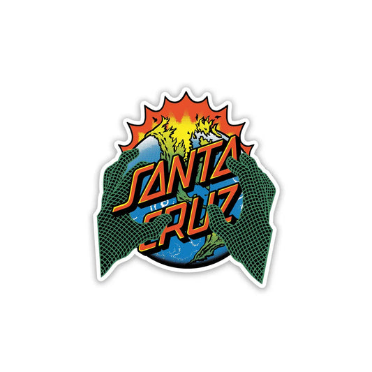 SANTA CRUZ - KENDALL END OF THE DOT 3.75" STICKER
