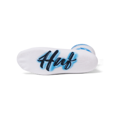 Airbrush digital plant sock - blue