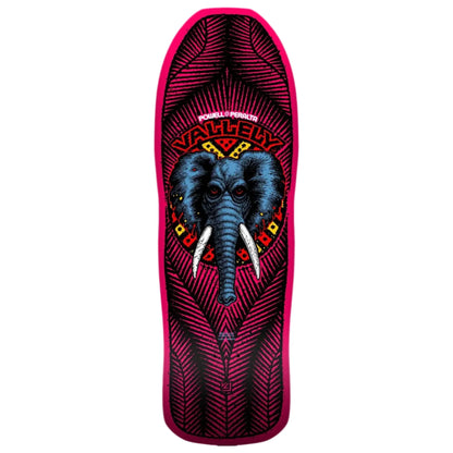 POWELL PERALTA - MIKE VALLELY ELEPHANT PINK 10.0 REISSUE SKATEBOARD DECK