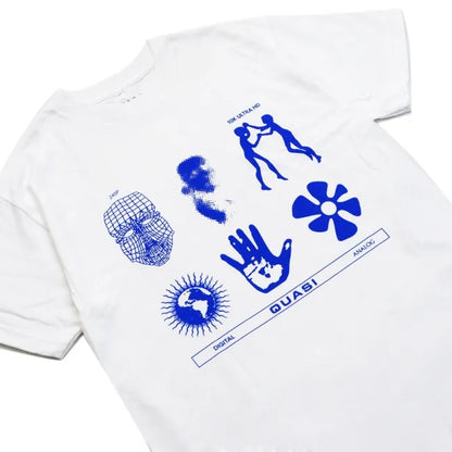 QUASI STATION TEE - WHITE