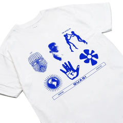 QUASI STATION TEE - WHITE