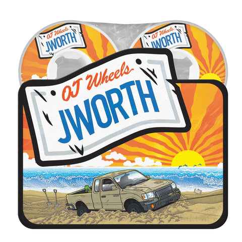 54mm John Worthington Elite Hardline 99a OJ Skateboard Wheels