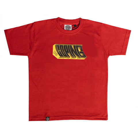 SOGGYBONES JUST COPING RAMP YOUTH TEE - RED