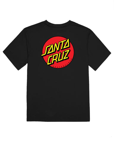Santa Cruz classic cot chest tee - Black