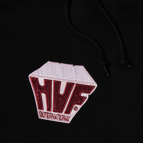 Big block hoodie - Black